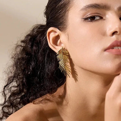 Naomi Leave Statement Earrings