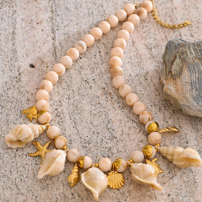 Clara Shell Handmade Necklace