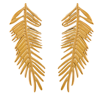 Naomi Leave Statement Earrings