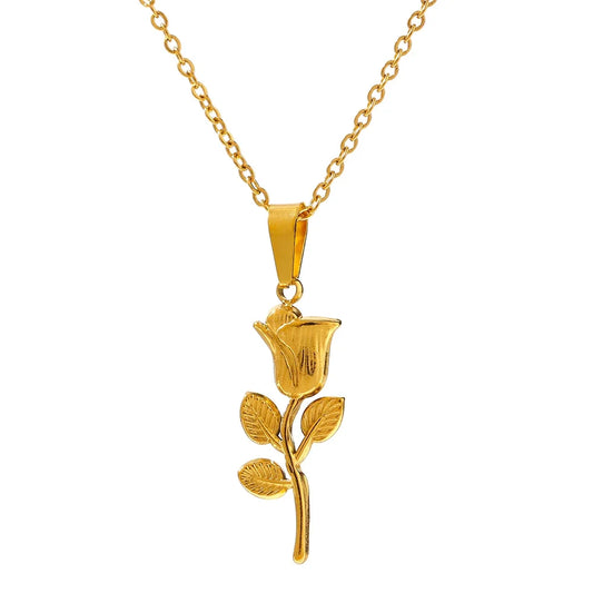 Osha Flower Pendant Necklace