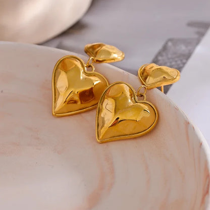 Kyli Hearts Drop Earrings
