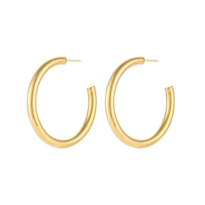Ava Classic Hoop Earrings