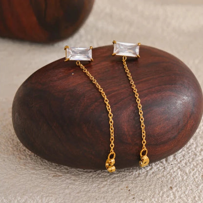 Inara Chain Drop Dangle Earrings