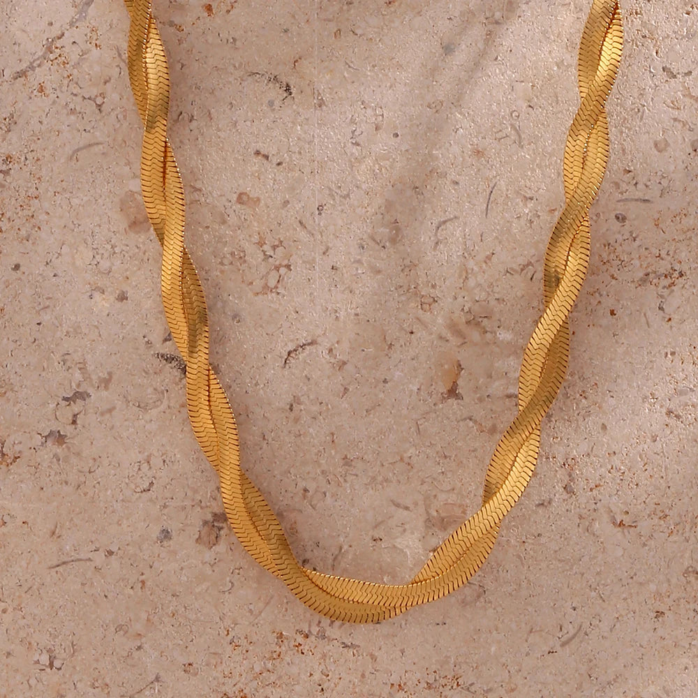 Horalia Double Chain Necklace