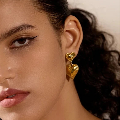 Kyli Hearts Drop Earrings