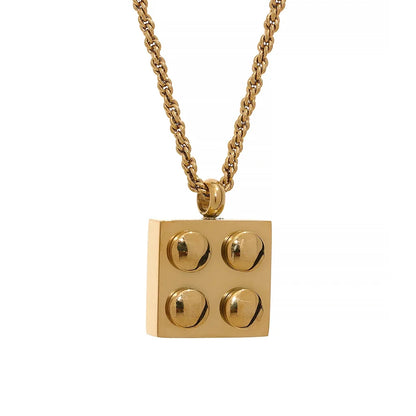 Raven Lego Pendant Necklace
