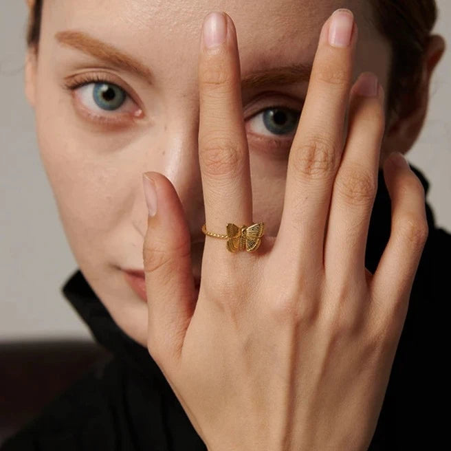 Zara Butterfly Ring