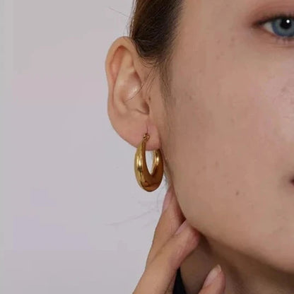 Ivy Hoop Earrings