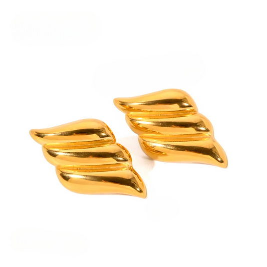 Angelique Wings Statement Earrings