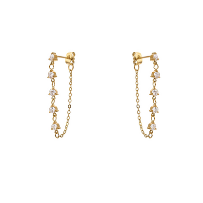 Tatum Chain Dangle Earrings