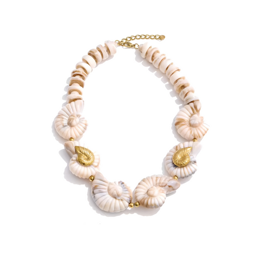 Meddie Ocean Style Resin Necklace